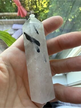 black tourmaline tower 5in